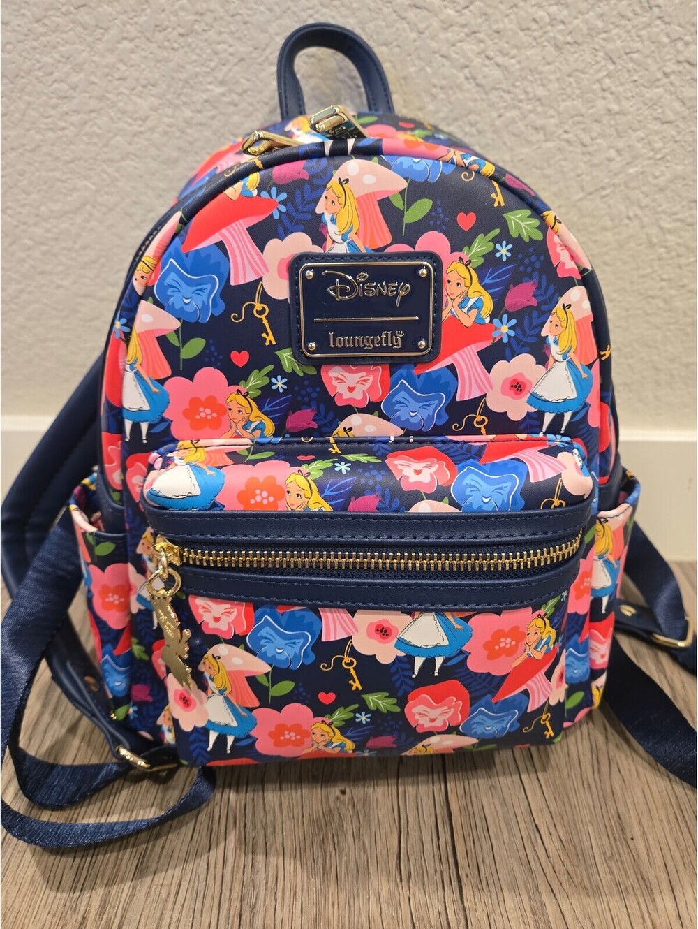 Disney Alice in Wonderland Loungefly Mini Backpack